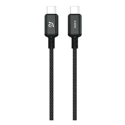 Adam Elements kábel CASA S120 USB-C na USB-C 60W 1.2m - Black