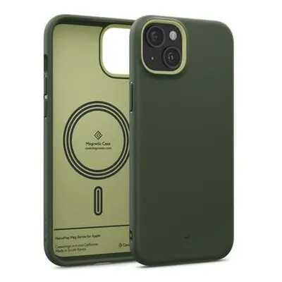 Spigen Caseology Nano Pop kryt s MagFit iPhone 15 zelený