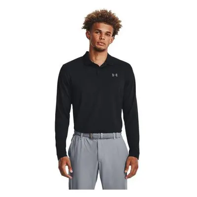 Under Armour Pánské polo tričko Performance 3.0 LS Polo black S, Černá