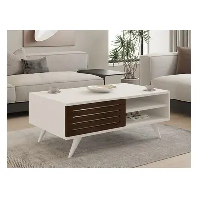 Hanah Home Coffee Table Grande - Walnut, White