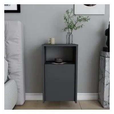 Hanah Home Nightstand Carlin - Anthracite Anthracite