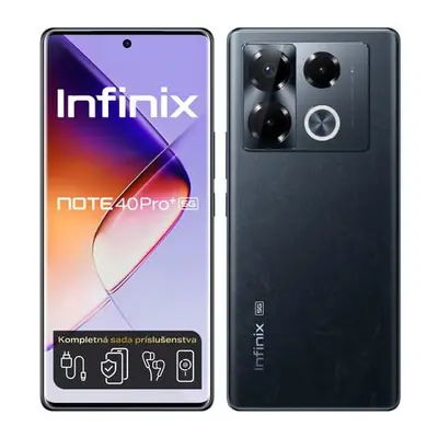 Infinix Note 40 Pro+ 5G 12+256GB Obsidian Black