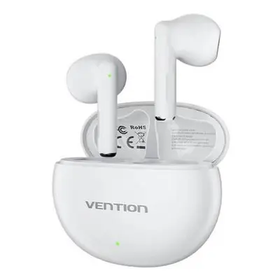 Wireless earphones, Vention, NBKW0, Earbuds Elf E06 (white)