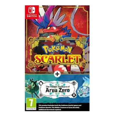 Pokémon Scarlet + Area Zero DLC (Switch)