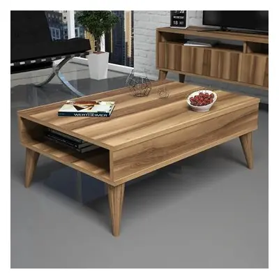 Hanah Home Coffee Table Best - Walnut Walnut