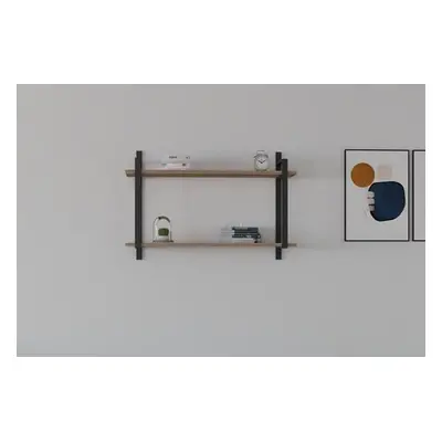 Hanah Home Wall Shelf Abat - Walnut Walnut