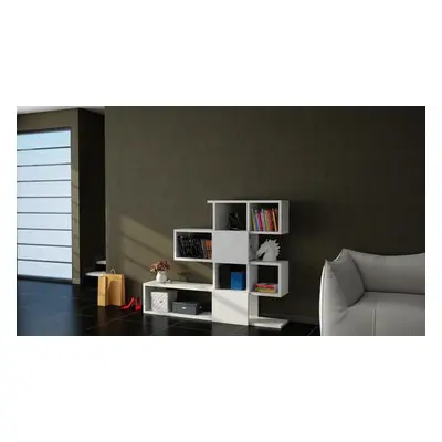 Hanah Home Bookshelf Karlin - White White