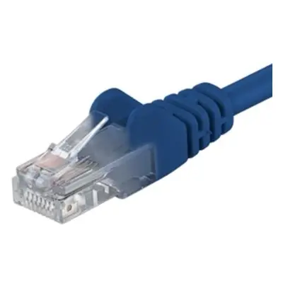 Premiumcord sp6asftp005B Patch, CAT6a S-FTP, RJ45-RJ45, AWG 26/7, 0,5m, modrý