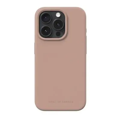 Silikonový ochranný kryt s Magsafe iDeal Of Sweden pro iPhone 15 Pro Blush Pink