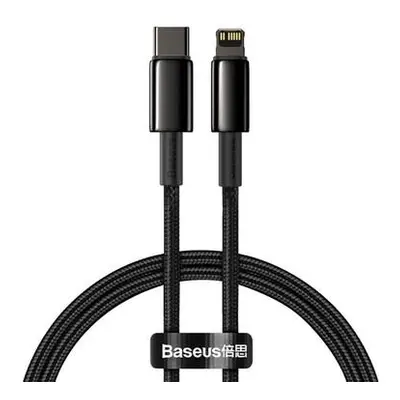 Baseus Tungsten Gold Cable Type-C to iP PD 20W 2m (černý)