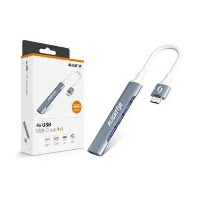 Aligator Hub USB-C / 4x USB AHUB002