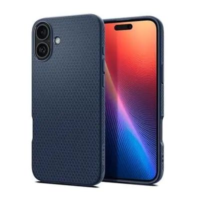 Spigen Liquid Air kryt iPhone 16 navy blue