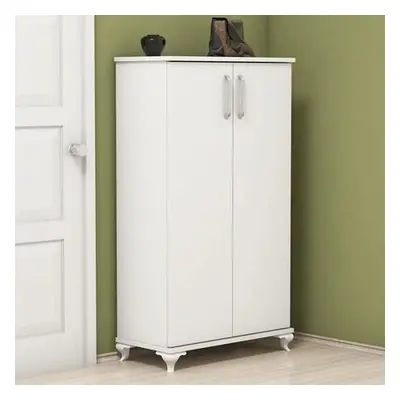 Hanah Home Shoe Cabinet Ari - White White