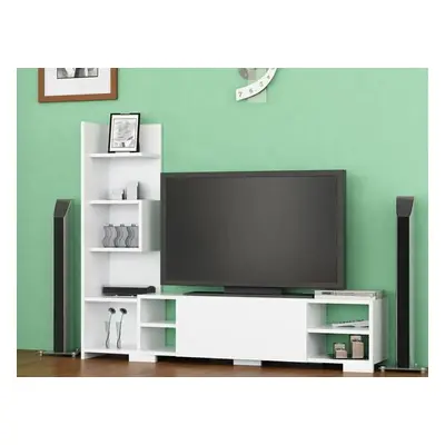 Hanah Home TV Unit Pera - White White