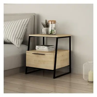 Hanah Home Nightstand Pal - Oak Oak