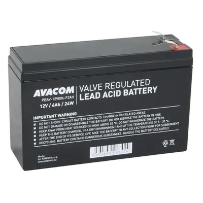 Avacom baterie 12V 6Ah F2 HighRate (PBAV-12V006-F2AH), PBAV-12V006-F2AH