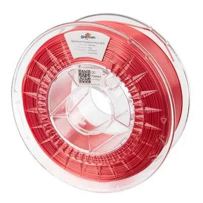 Tisková struna (filament) Spectrum SILK PLA 1.75mm Ruby Red 1kg, 80443