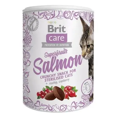 Brit Care Cat Snack Superfruits Salmon 100g pamlsky pro kočky