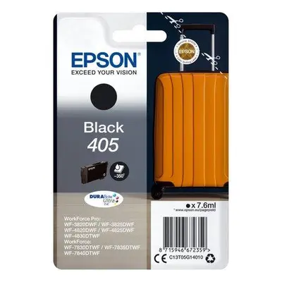 Epson inkoustová nápln 405 DURABrite Ultra Ink/ C13T05G14010/ černá, C13T05G14010