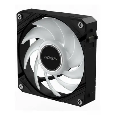 Gigabyte AORUS EZ CHAIN FAN 120, ARGB, černý, GP-ECFAN1201