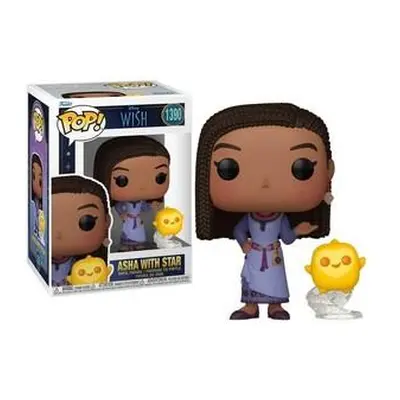 Funko POP! & Buddy #1390 Disney: Wish- Asha with Star