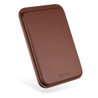 Epico Mag+ Leather Wallet - hnědá