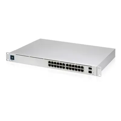 Ubiquiti UniFi Switch USW-PRO-24-POE - 24x Gbit RJ45, 2x SFP+, 16x PoE 802.3af/at, 8x 802.3bt (P