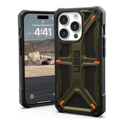 UAG Monarch iPhone 15 Pro kevlarově khaki