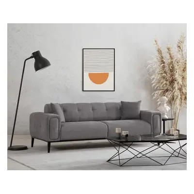 Atelier del Sofa 3-Seat Sofa-Bed Athena 3 Seater - Light Grey Light Grey