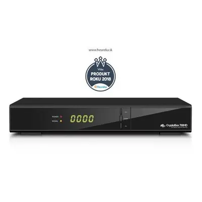 AB DVB-S/S2 set-top-box CryptoBox 700HD/ Full HD/ čtečka karet/ 2x USB/ HDMI/ SCART/ LAN/ RS232