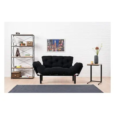 Atelier del Sofa 2-Seat Sofa-Bed Nitta - Black