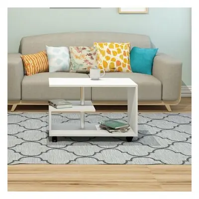 Hanah Home Coffee Table Karanfil - White White