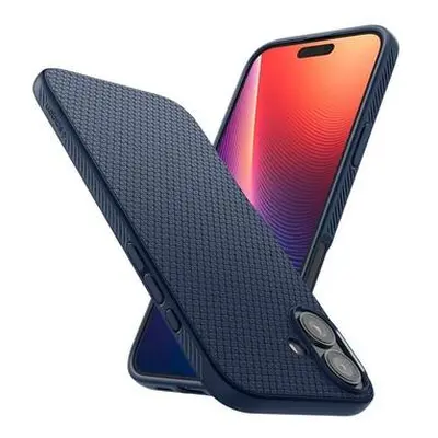 Spigen Liquid Air kryt iPhone 16 Plus navy blue