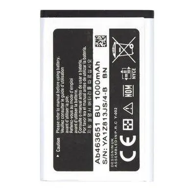 AB463651BE Baterie pro Samsung 1000mAh Li-Ion (OEM)