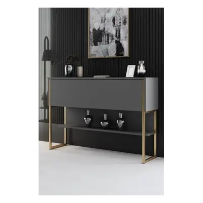 Hanah Home Dresser Luxe - Gold, Anthracite