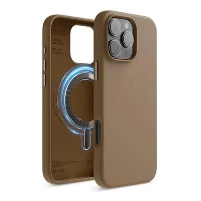 Elago kryt Silicone Case Magsafe pre iPhone 16 Pro Max - Brown