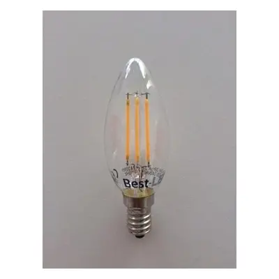 Best-Led E14 4W tep.bílá BL-C37-4W