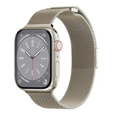 SwitchEasy remienok Mesh Stainless Steel pre Apple Watch 44/45/49mm - Starlight