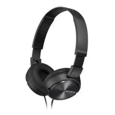 SONY sluchátka náhlavní MDRZX310B/ drátová/ 3,5mm jack/ citlivost 98 dB/mW/ černá