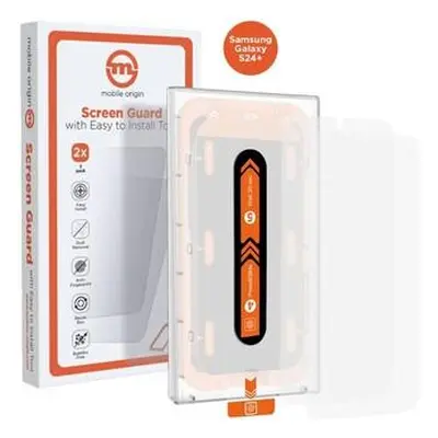 Mobile Origin Orange Screen Guard 2 Pack 2,5D ochranné sklo s aplikátorem Samsung Galaxy S24+