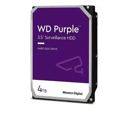 WD PURPLE WD43PURZ 4TB SATA/600 256MB cache, Low Noise,180MB/s, CMR