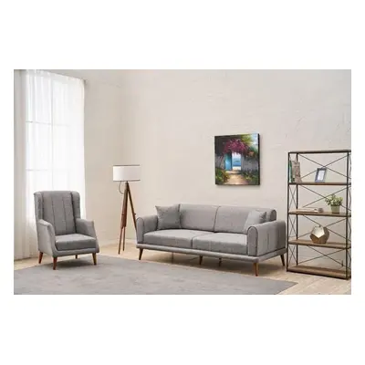 Atelier del Sofa Sofa Set Seren - Grey Grey