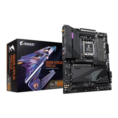 GIGABYTE B650 AORUS PRO AX / AMD B650 / AM5 / 4x DDR5 / 3x M.2 / USB-C / HDMI / WiFi / ATX, B650