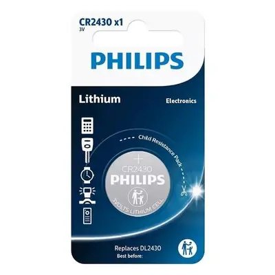 Philips CR2430/00B Lithiová baterie knofliková CR2430 (3V)