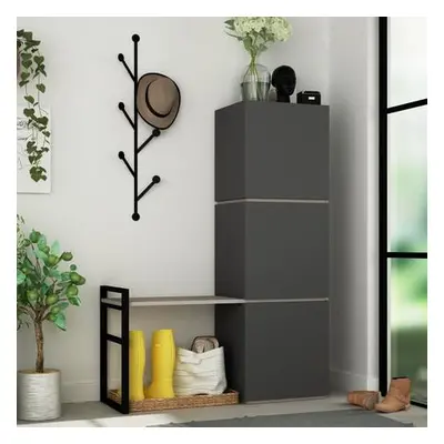 Hanah Home Shoe Cabinet Mello - Anthracite