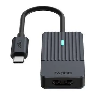 Redukce Rapoo USB-C/HDMI - černá