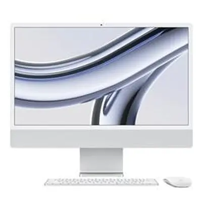 CTO Apple iMac 24" (2023) / 16GB / Mouse / CZ KLV / Stříbrný / Stojan / 256GB SSD,