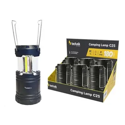 Technik Camping lamp C25 kempingová lampa 3xAA 180lm LED COB