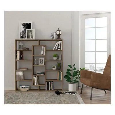 Hanah Home Bookshelf Ample - Walnut Walnut