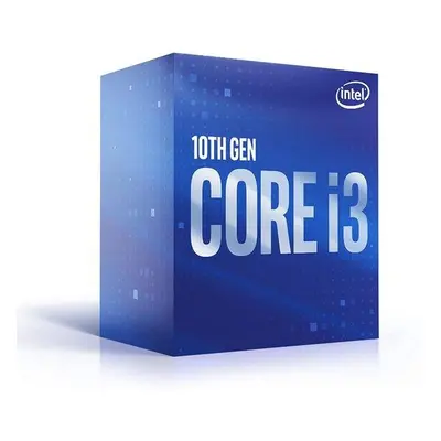 INTEL Core i3-10100 / Comet Lake / 10th / LGA1200 / max. 4,3GHz / 4C/8T / 6MB / 65W TDP / BOX, B